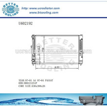 Aluminiumkühler für VOLKSWAGEN A4/PASSAT 97-04 8D0121251P